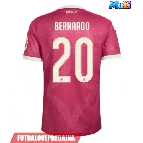 Lacne Muži Futbalové dres Real Madrid Bernardo Silva #20 2026-27 Krátky Rukáv - Tretina